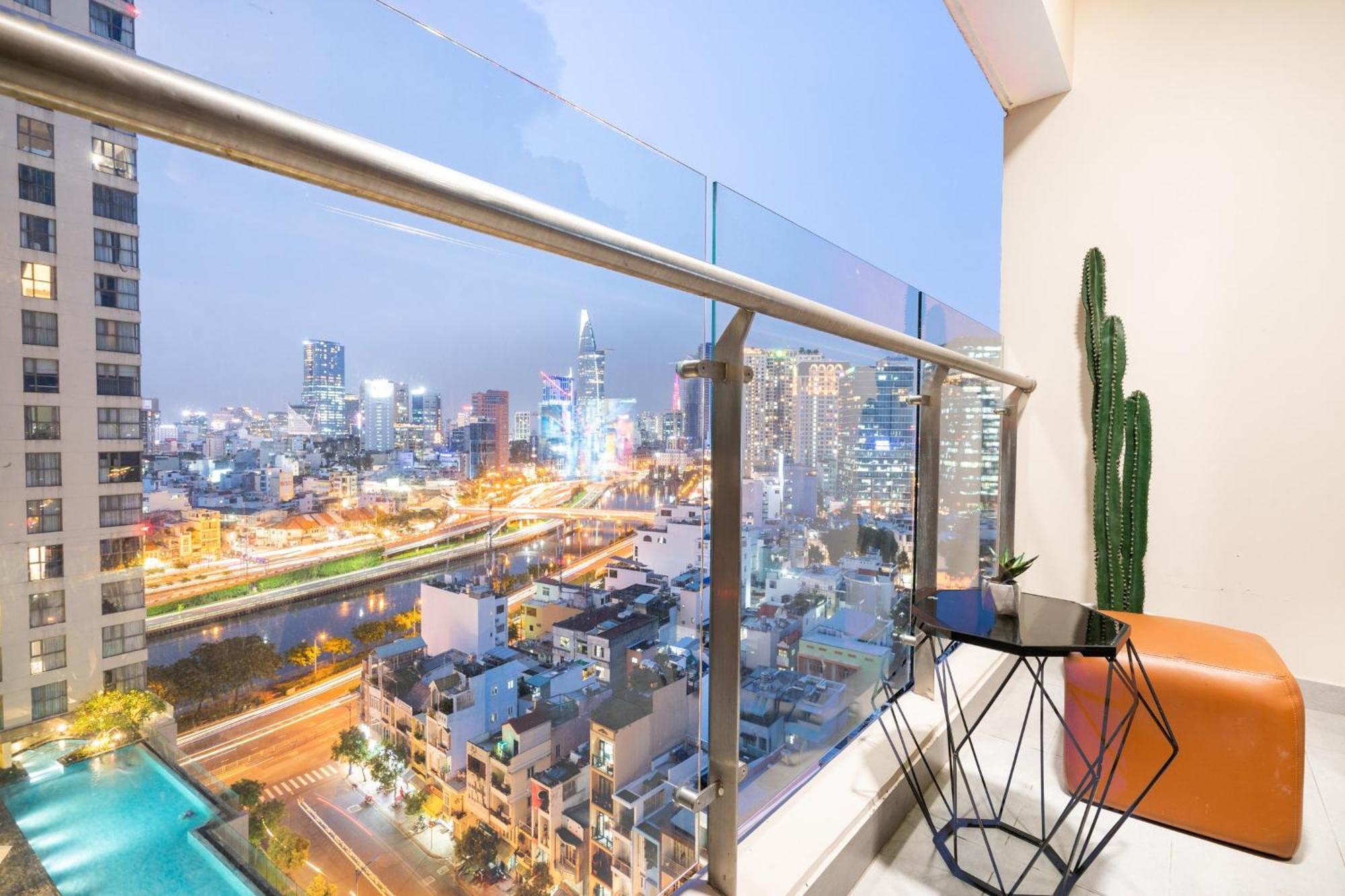 Otis Millennium Saigon Balcony Apartment Cidade de Ho Chi Minh Exterior foto